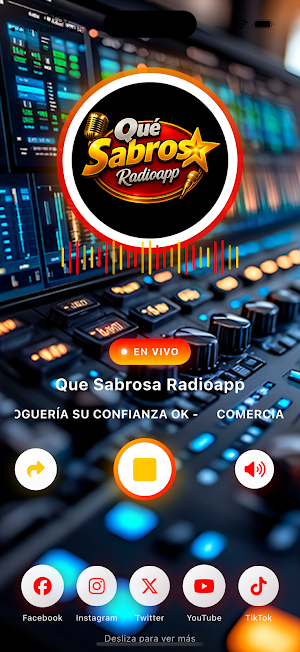 Que Sabrosa Radioapp Screenshot 0