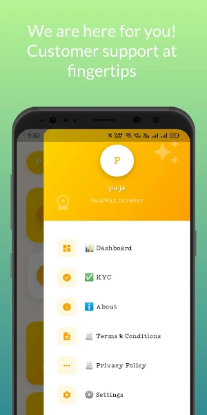 Goldway : Digital saving app Screenshot 2