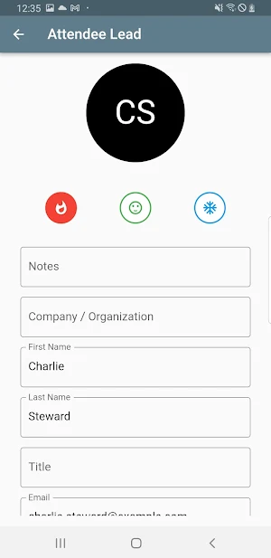 PostgresConf Lead Manager Screenshot 3