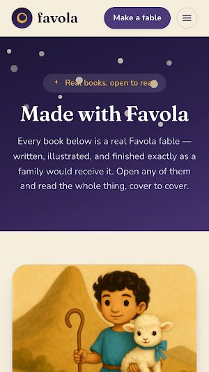 Favola — Kids' Storybooks Screenshot 1