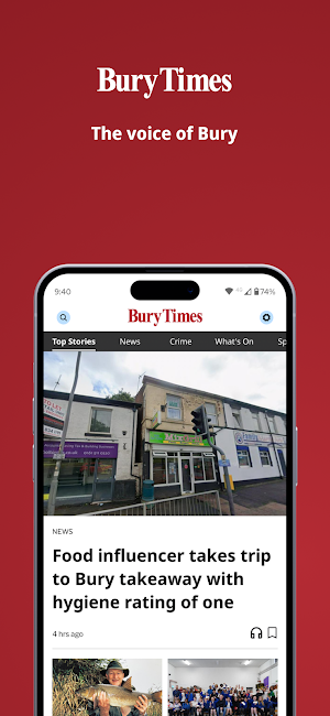 Bury Times Screenshot 0