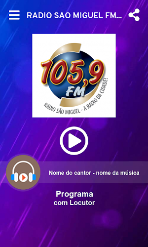 Rádio São Miguel FM 105,9 Screenshot 1