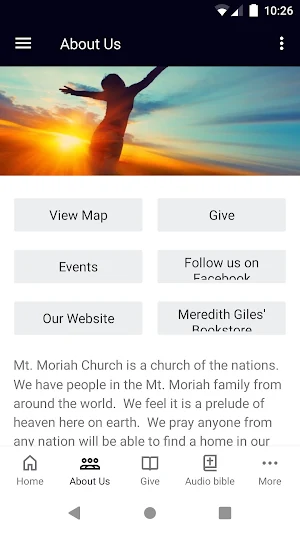 Mt. Moriah Ministries Screenshot 1