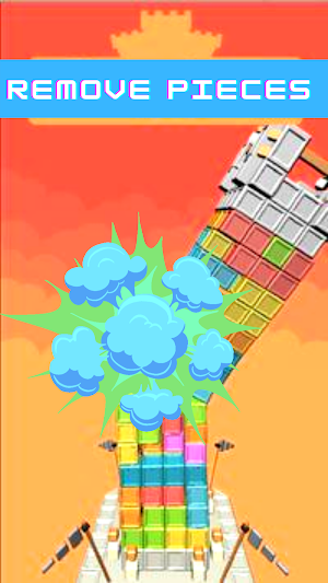 Falling Tower Crash Demolition Screenshot 1