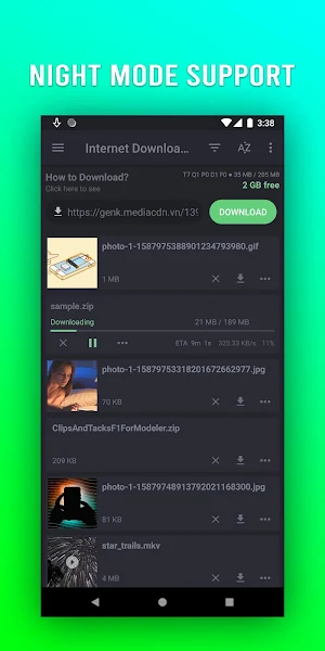 File Downloader - Download Video MP3 PDF Zip Image Screenshot 3