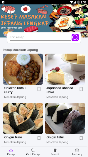 Resep Masakan Jepang Lengkap Screenshot 2