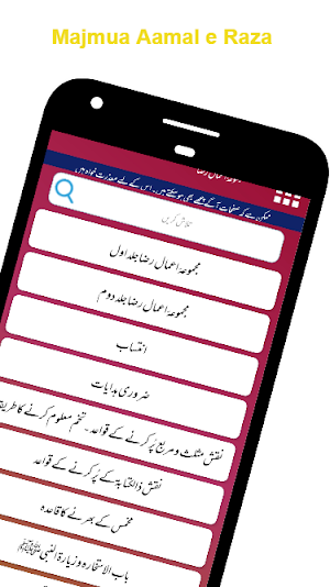Majmua Aamal e Raza Vol 1, Vol 2 and Vol3 Complete Screenshot 2
