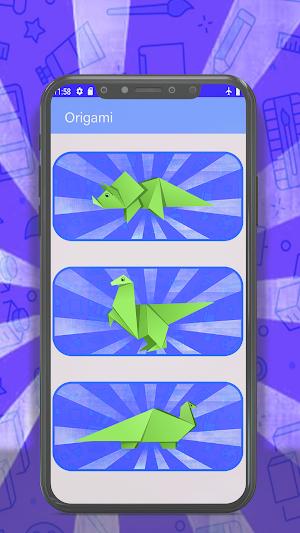 how to make Origami Dinosaurs Screenshot 2