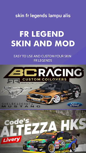 Skin FR Legends Lampu Alis Screenshot 2