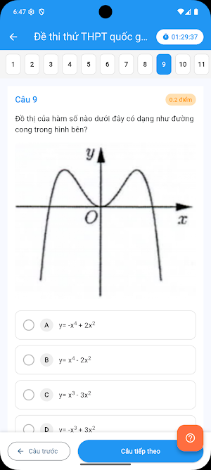Vshoo - Ôn Thi THPT Quốc gia Screenshot 1