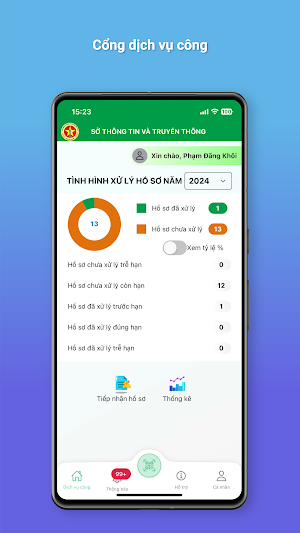 Dịch vụ công Sóc Trăng-Cán bộ Screenshot 0