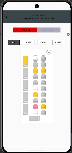Prathap Travels Screenshot 2