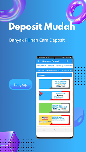 Supernova Payment -Pulsa & Acc Screenshot 1