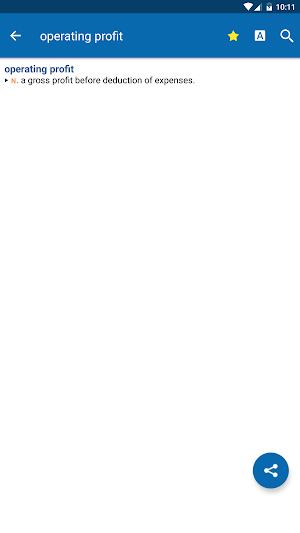 Concise Oxford English Dictionary Screenshot 0