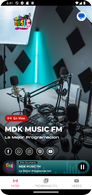 MDK Music FM Screenshot 1