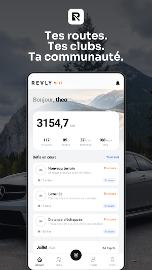 Revly : communauté, auto, moto Screenshot 0