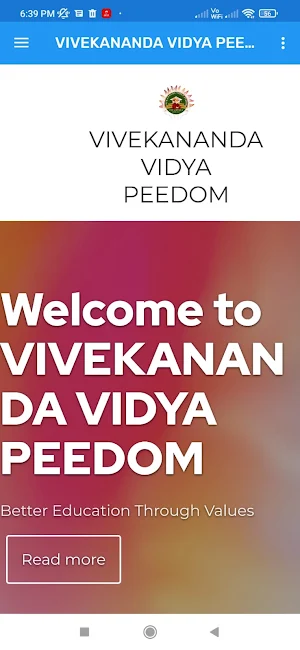 Vivekananda Vidya Peedom Screenshot 0