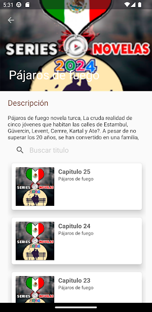 Series y novelas Mexicanas Screenshot 1