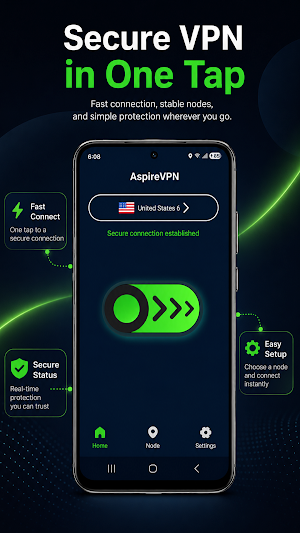 AspireVPN Screenshot 1