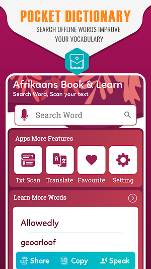 English Afrikaans Translate & Afrikaans Dictionary Screenshot 0