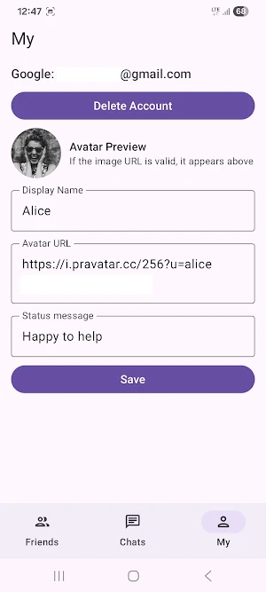 FreeChat Screenshot 3