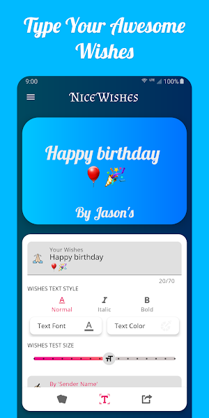 Nice Wishes Screenshot 2