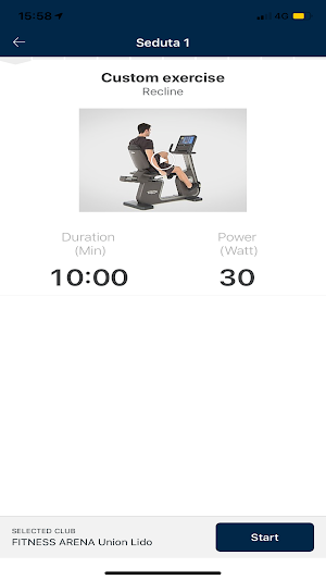 MyFitnessArena Screenshot 2