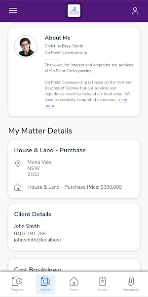 On Point Conveyancing Screenshot 3
