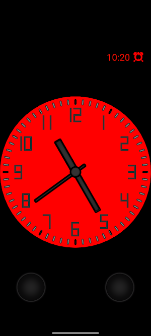 Analog clock vpr Screenshot 1