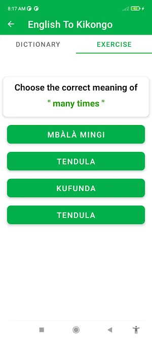 English To Kikongo Dictionary Screenshot 2