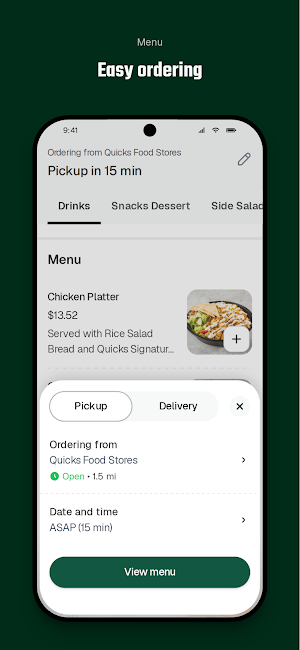 Quicks Food Stores Screenshot 2