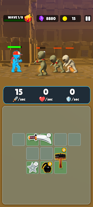 Merge Weapon Inventory Hero Screenshot 3