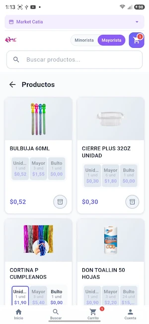 Marketcatia Screenshot 2