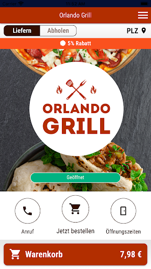 Orlando Grill Screenshot 0