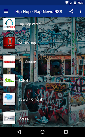 Hip Hop - Rap News RSS - Albums, Concerts, Artists Screenshot 1
