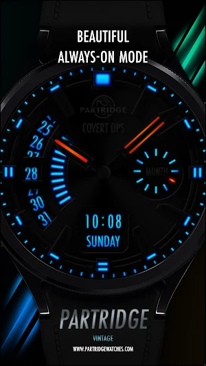 Covert Ops Watch Face V21 Screenshot 1