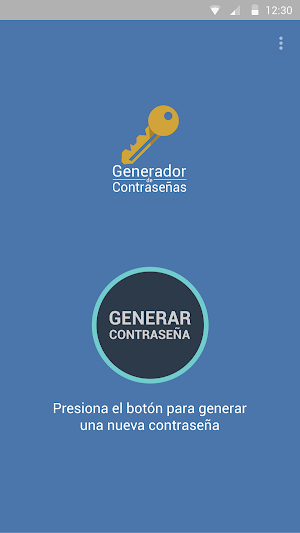 Generador de Contraseñas Screenshot 0