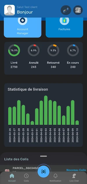 Quick Livraison Screenshot 3