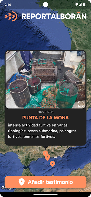 Reportalborán Screenshot 1