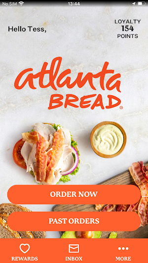 Atlanta Bread App Screenshot 0