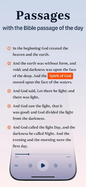 Daily Bible: Widgets & Prayer Screenshot 3