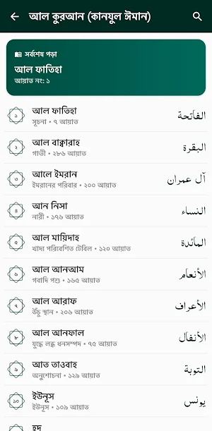 আমলে শরীয়ত - কুরআন ও নামায Screenshot 1