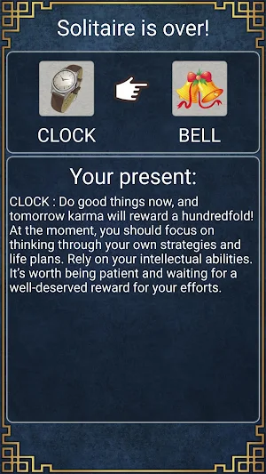 Russian solitaire fortune telling Screenshot 1