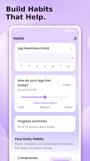 VeinWell: Leg Swelling Tracker Screenshot 3