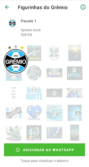 Figurinhas do Grêmio Screenshot 3