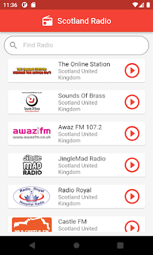 Scotland Radio Stations UK Screenshot 0