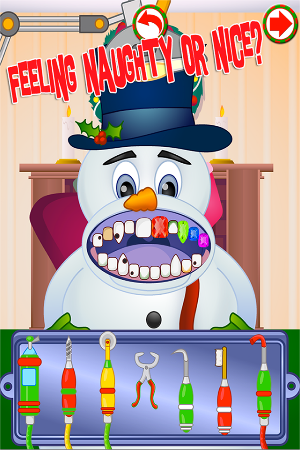 Christmas Dentist Office Santa - Doctor Xmas Games Screenshot 3