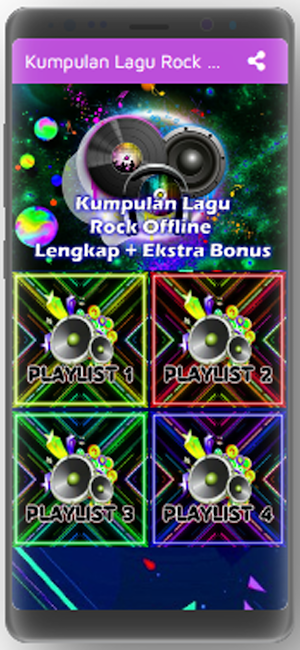 Kumpulan Lagu Rock Offline Screenshot 1