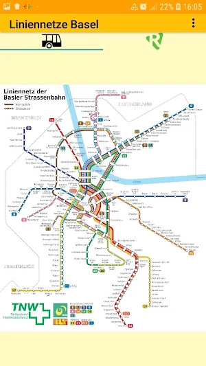 LineNetwork Basel Screenshot 0