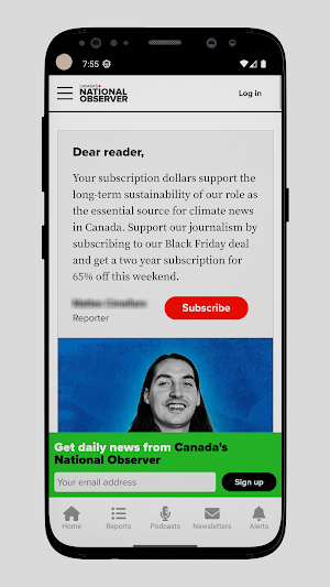 Canada's National Observer Screenshot 0